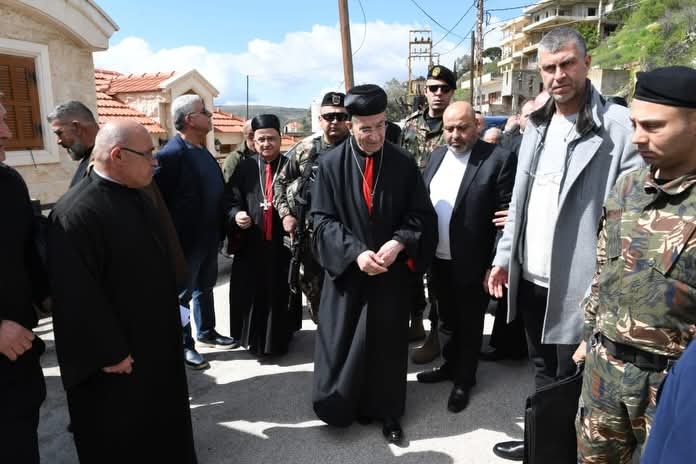 الراعي في جولة رجاء وثبات الى جنوب لبنان: سكان المناطق الحدودية هم سياج الوطن ومن دونهم الأرض مباحة